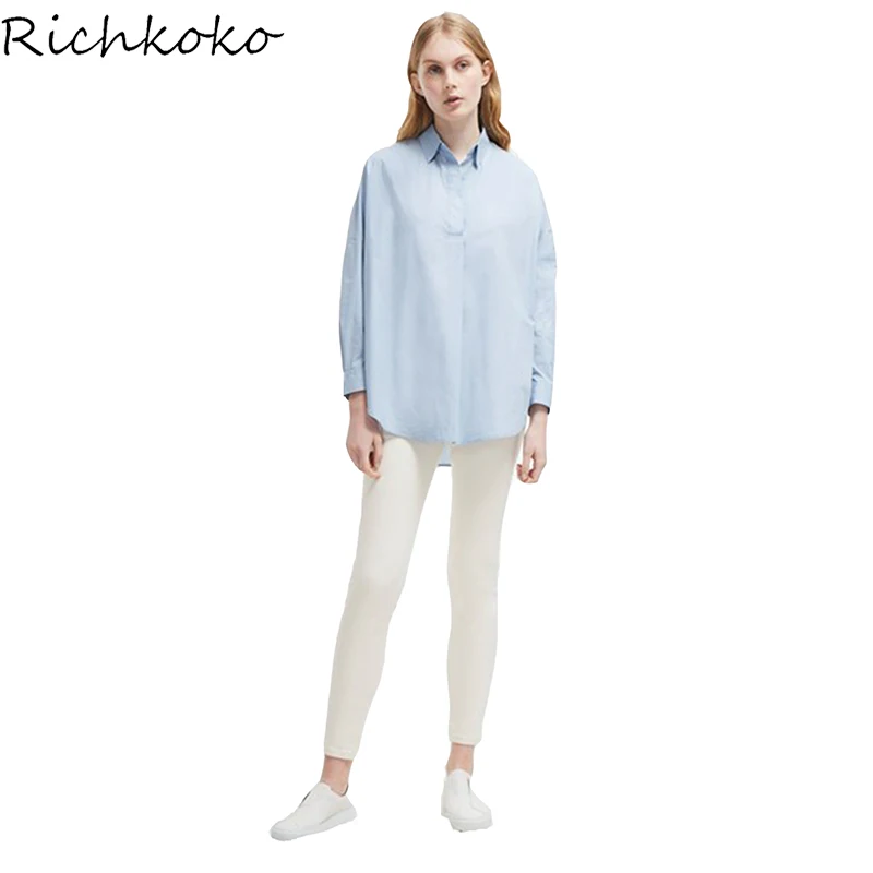 RichKoKo 2018 Euramerican модные удобные простые томный апатичным нейтральный Поло