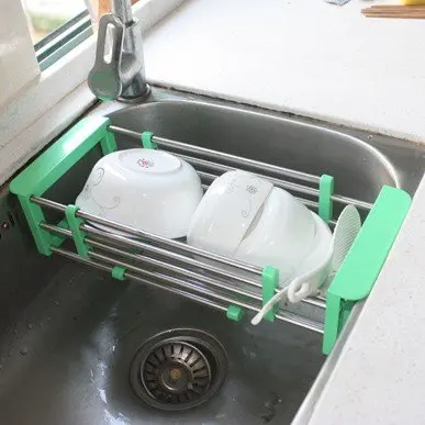 Stainless steel retractable sink drain frame Fruit Vegetable Tools Free Shipping
Stainless steel retractable sink drain frame Fruit Vegetable Tools Free Shipping