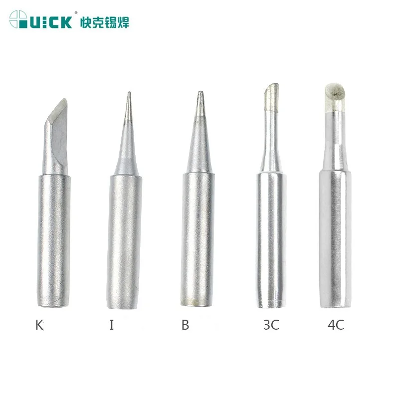 2Pcs / lot Original QUICK 960 Series Soldering Tip 960-K / 960-B / 960-3C / 960-I / 960-4C For QUICK236 / QUICK 936 / QUICK 969
2Pcs / lot Original QUICK 960 Series Soldering Tip 960-K / 960-B / 960-3C / 960-I / 960-4C For QUICK236 / QUICK 936 / QUICK 969