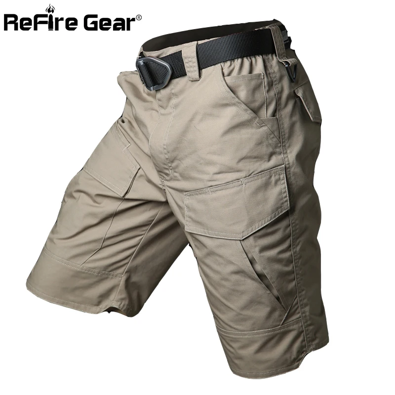 Summer Militar Waterproof Tactical Cargo Shorts Men Camouflage Army Military Short Male Pockets Cotton Rip-stop Casual Shorts
Summer Militar Waterproof Tactical Cargo Shorts Men Camouflage Army Military Short Male Pockets Cotton Rip-stop Casual Shorts