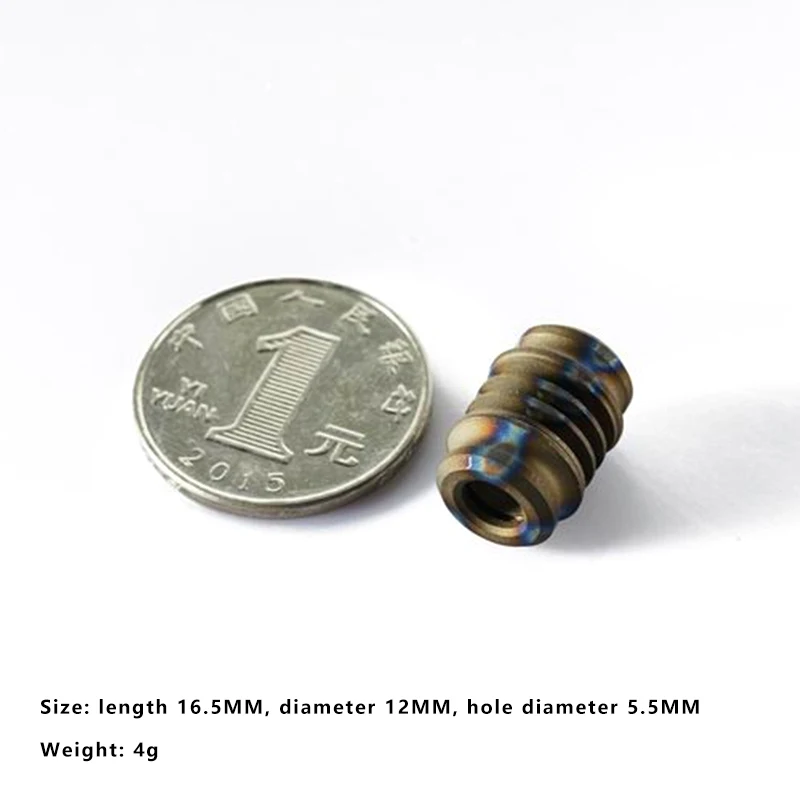 Нож N Lighthouse Тритий газовая трубка светящаяся подвеска с 25 лет титановый сплав