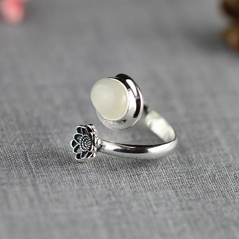 925 Sterling Silver Jewelry Ladies Fashion Fresh Lotus Adjustable Rings for Women Fashion Party Accessories Jewelry
925 Sterling Silver Jewelry Ladies Fashion Fresh Lotus Adjustable Rings for Women Fashion Party Accessories Jewelry