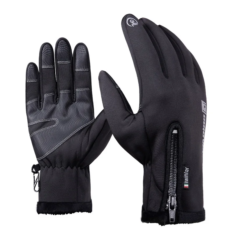 Touch Screen Gloves Male Winter Full Finger Riding Female Non Slip Mountaineering Warm Waterproof Ski Plus Velvet Zipper Outdoor
Touch Screen Gloves Male Winter Full Finger Riding Female Non Slip Mountaineering Warm Waterproof Ski Plus Velvet Zipper Outdoor