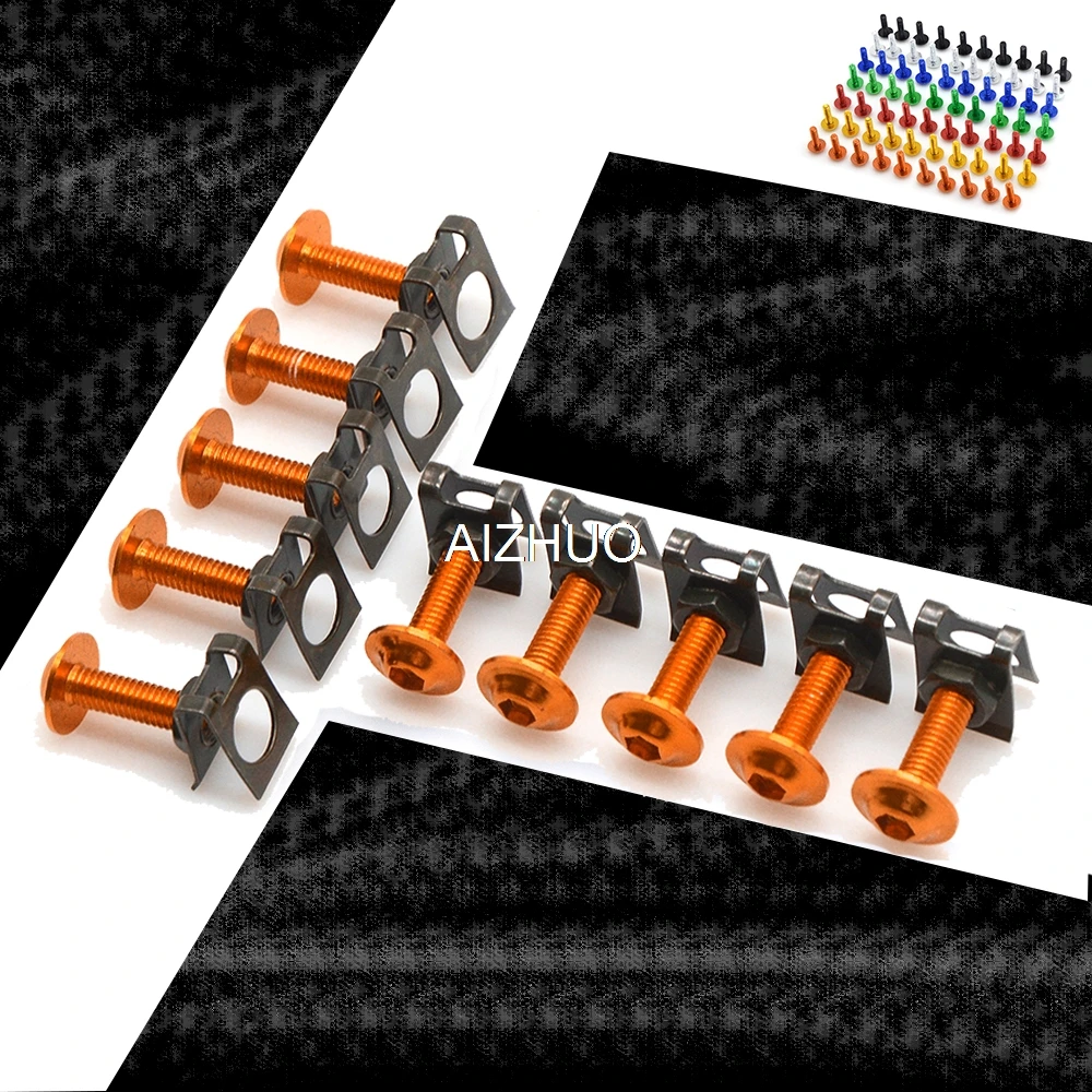 10pcs 6mm Universal Motorcycle Fairing Bolts Screw Spring Nuts FOR YAMAHA XP500 530 FJR 1300 HONDA CBR 600 F2 F3 F4 F4i CB919
10pcs 6mm Universal Motorcycle Fairing Bolts Screw Spring Nuts FOR YAMAHA XP500 530 FJR 1300 HONDA CBR 600 F2 F3 F4 F4i CB919