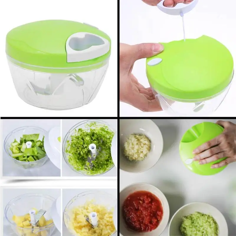 Vegetable Fruit Chopper Cutter Multifunction Manual Grinder Mincer Food Processor Kitchen Meat Shredder Hand-Powered Chopper
Vegetable Fruit Chopper Cutter Multifunction Manual Grinder Mincer Food Processor Kitchen Meat Shredder Hand-Powered Chopper