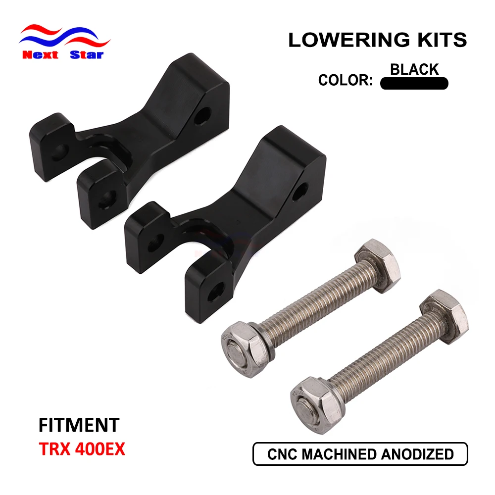ATV Aluminum Front Lowering Kit Bracket For HONDA TRX 400EX TRX400EX Original Stock A-Arms Only
ATV Aluminum Front Lowering Kit Bracket For HONDA TRX 400EX TRX400EX Original Stock A-Arms Only