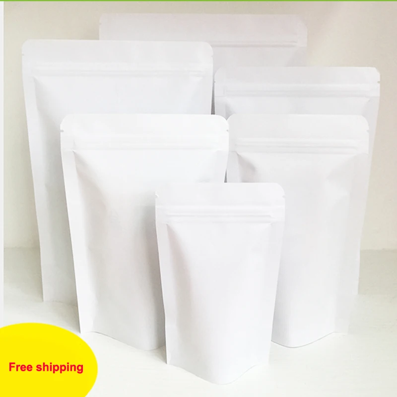Packaging Bags Gift Zipper Lock Paper 50pcs/lot Size 14x20cm+4cm White Compression Type 13 Wire
Packaging Bags Gift Zipper Lock Paper 50pcs/lot Size 14x20cm+4cm White Compression Type 13 Wire