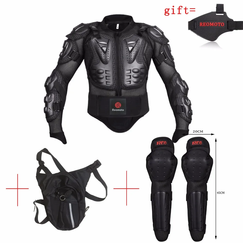 Мотоциклетная защита для тела Мужская Защитная куртка мотокросса сумка