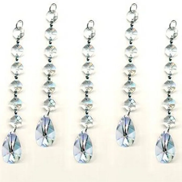 100 шт. подвесные бусины для украшения свадебных цепочек|lead crystal|crystal hangingcrystal hanging