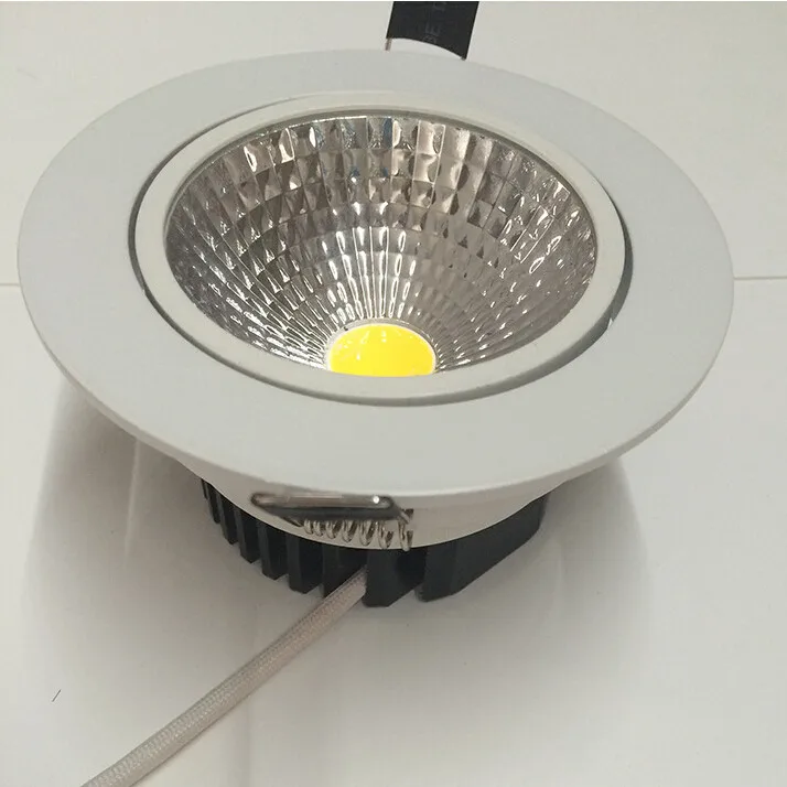 Super Bright Dimmable 9W Led Down light COB Ceiling Spot Light recessed downlights Warm Cool White Indoor Lighting
Super Bright Dimmable 9W Led Down light COB Ceiling Spot Light recessed downlights Warm Cool White Indoor Lighting