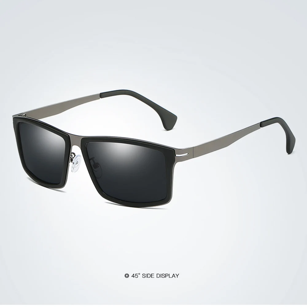 Ultralight Stainless Steel Rectangle Men Women Polarized Sunglasses Custom Made Myopia Minus Prescription Polarized Lens -1 To-6
Ultralight Stainless Steel Rectangle Men Women Polarized Sunglasses Custom Made Myopia Minus Prescription Polarized Lens -1 To-6