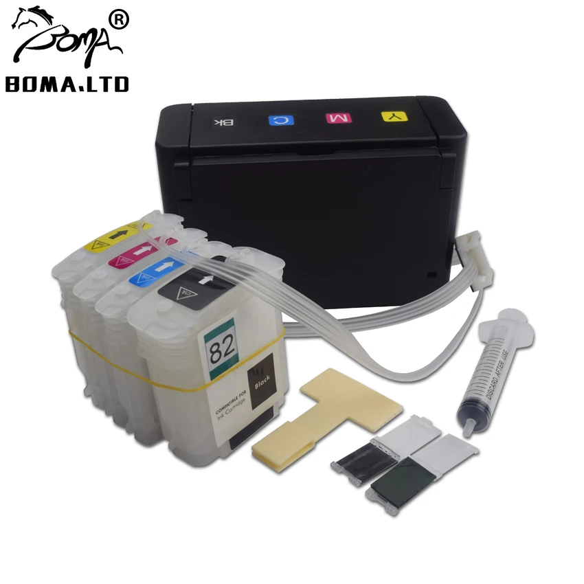 BOMA.LTD 11 82 Ciss System For HP11 82 Ciss Permanent Auto Reset ARC Chip For HP DesignJet 111 111R Printer BK:82 C/M/Y: 11
BOMA.LTD 11 82 Ciss System For HP11 82 Ciss Permanent Auto Reset ARC Chip For HP DesignJet 111 111R Printer BK:82 C/M/Y: 11