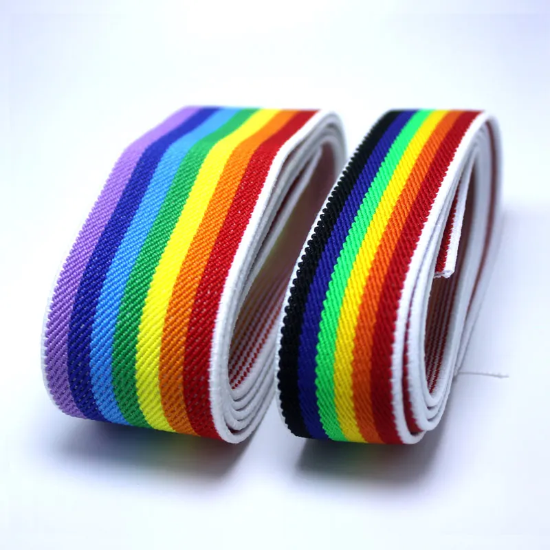 new style Beautiful stripes high quality durable pants skirt belt sewing clothing accessories elastic band rubber Color belt
new style Beautiful stripes high quality durable pants skirt belt sewing clothing accessories elastic band rubber Color belt