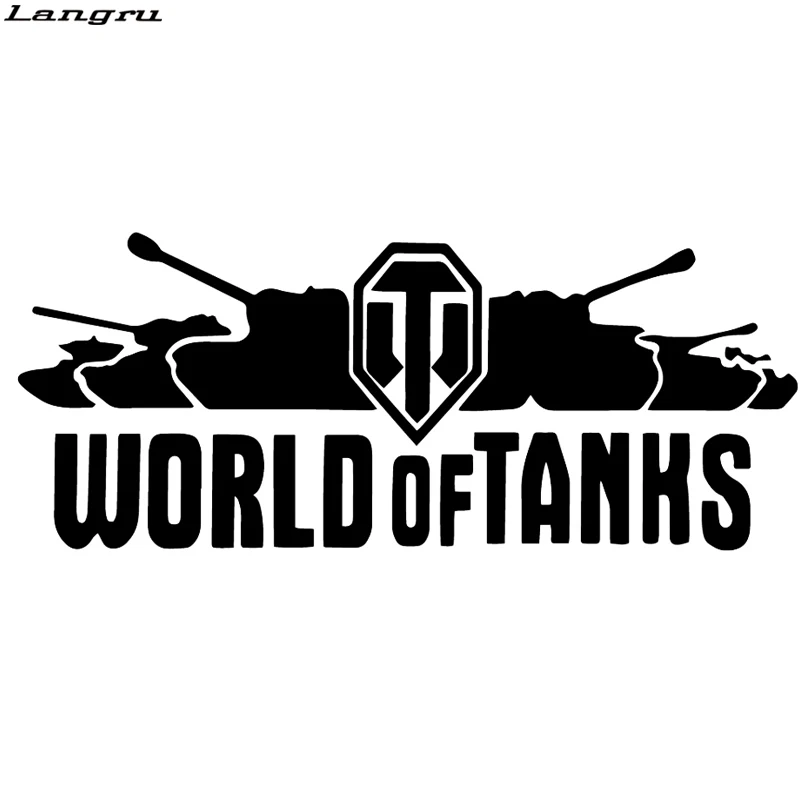 Langru World Of Tanks интересные забавные персональные виниловые наклейки на автомобиль
