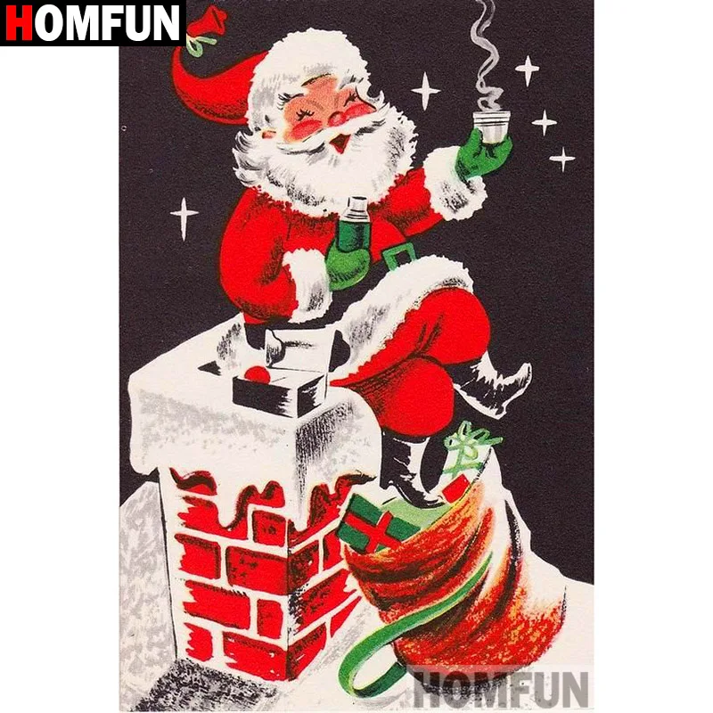 Алмазная 5d-вышивка HOMFUN «Санта Клаус», картина с полными квадратными/круглыми стразами, вышивка крестиком, домашний декор, A18814
Алмазная 5d-вышивка HOMFUN «Санта Клаус», картина с полными квадратными/круглыми стразами, вышивка крестиком, домашний декор, A18814