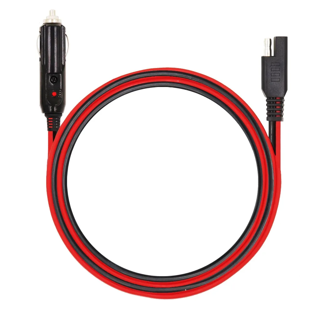 MOTOPOWER 1.5meters Cigarette lighter plug to SAE connector extension cable heavy duty Fused LED Power On light
MOTOPOWER 1.5meters Cigarette lighter plug to SAE connector extension cable heavy duty Fused LED Power On light