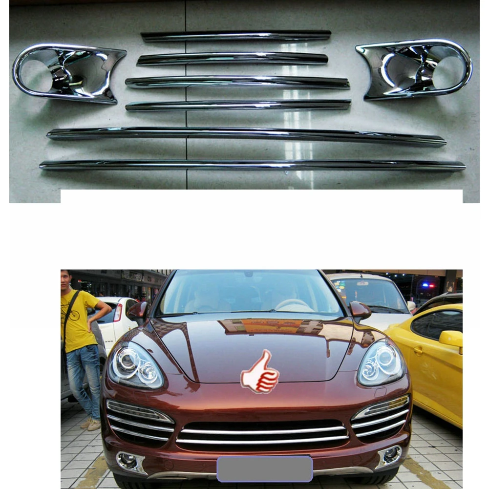 Решетка для передней противотуманной фары Porsche Cayenne 2011-2014 гг., 6 шт./8 шт., 1 комплект
Решетка для передней противотуманной фары Porsche Cayenne 2011-2014 гг., 6 шт./8 шт., 1 комплект