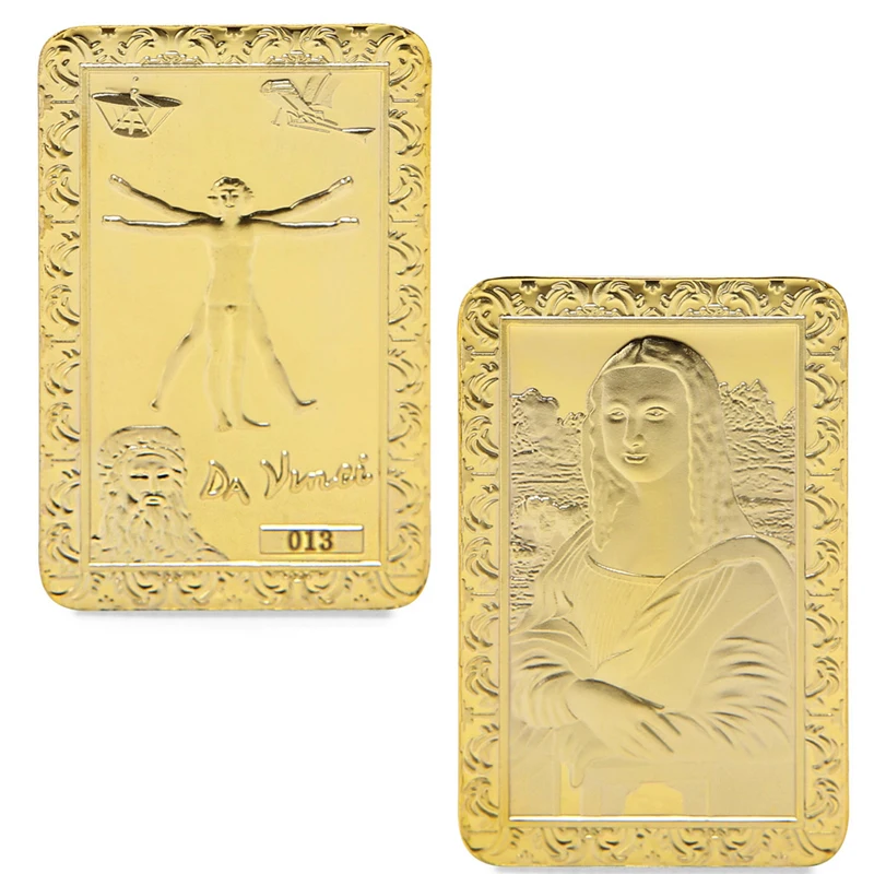 1pcs 2016 New Bar United State bar Mona Lisa Bar Leonardo da vinci Commemerate bullion Bar
1pcs 2016 New Bar United State bar Mona Lisa Bar Leonardo da vinci Commemerate bullion Bar