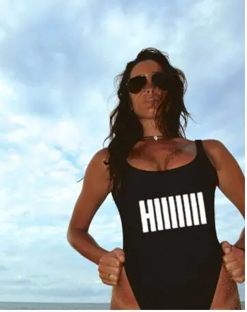 Summer Fashion Clothing Sexy Backless Swimwear HIIIIIII One Piece Swimsuit Bodysuit Jumpsuit Beachwear Bathing suit Monokini
Summer Fashion Clothing Sexy Backless Swimwear HIIIIIII One Piece Swimsuit Bodysuit Jumpsuit Beachwear Bathing suit Monokini
