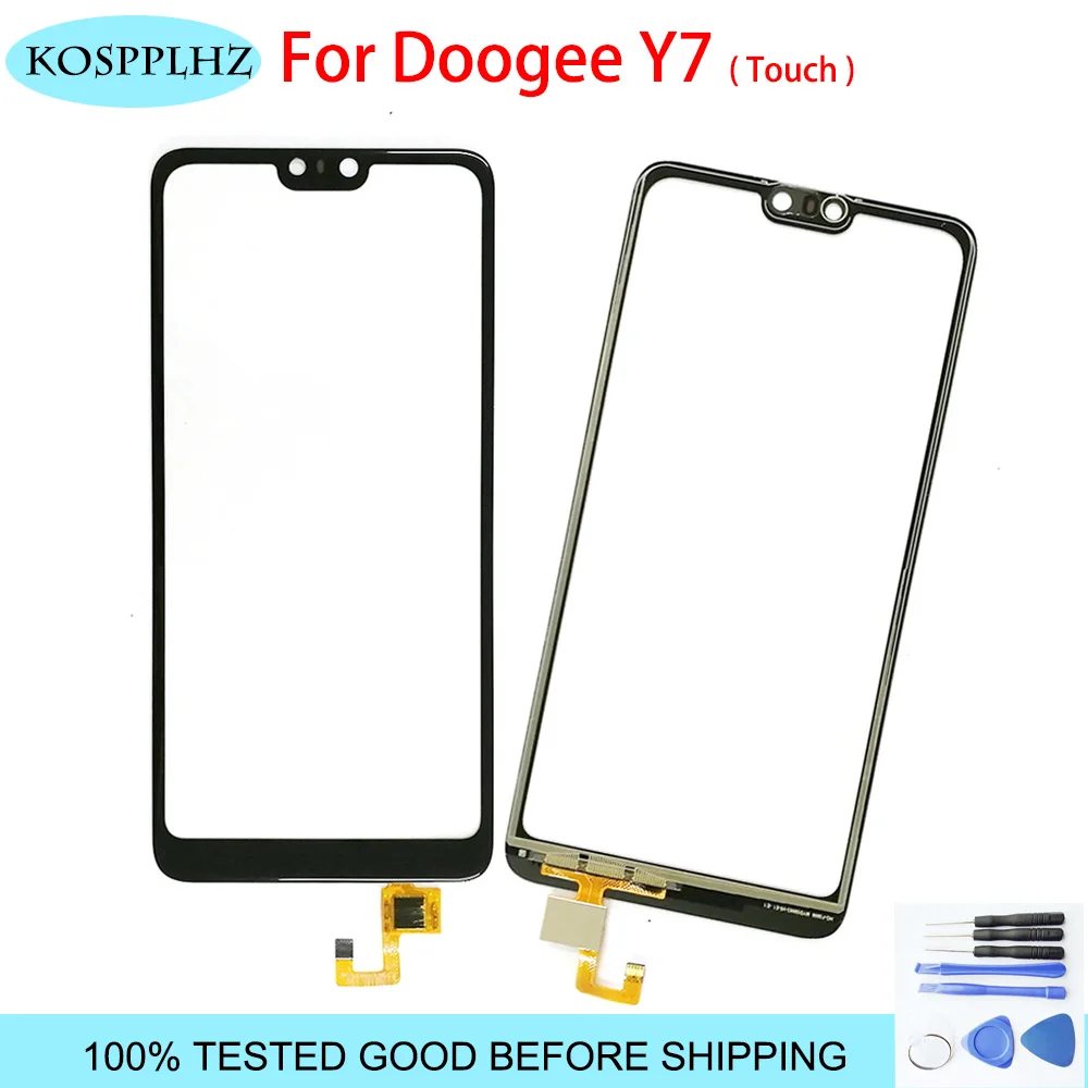 KOSPPLHZ Black 5.84 inch For doogee Y7 Touch Screen Digitizer Glass Panel Sensor Repair Part Y 7 +TOOLS
KOSPPLHZ Black 5.84 inch For doogee Y7 Touch Screen Digitizer Glass Panel Sensor Repair Part Y 7 +TOOLS