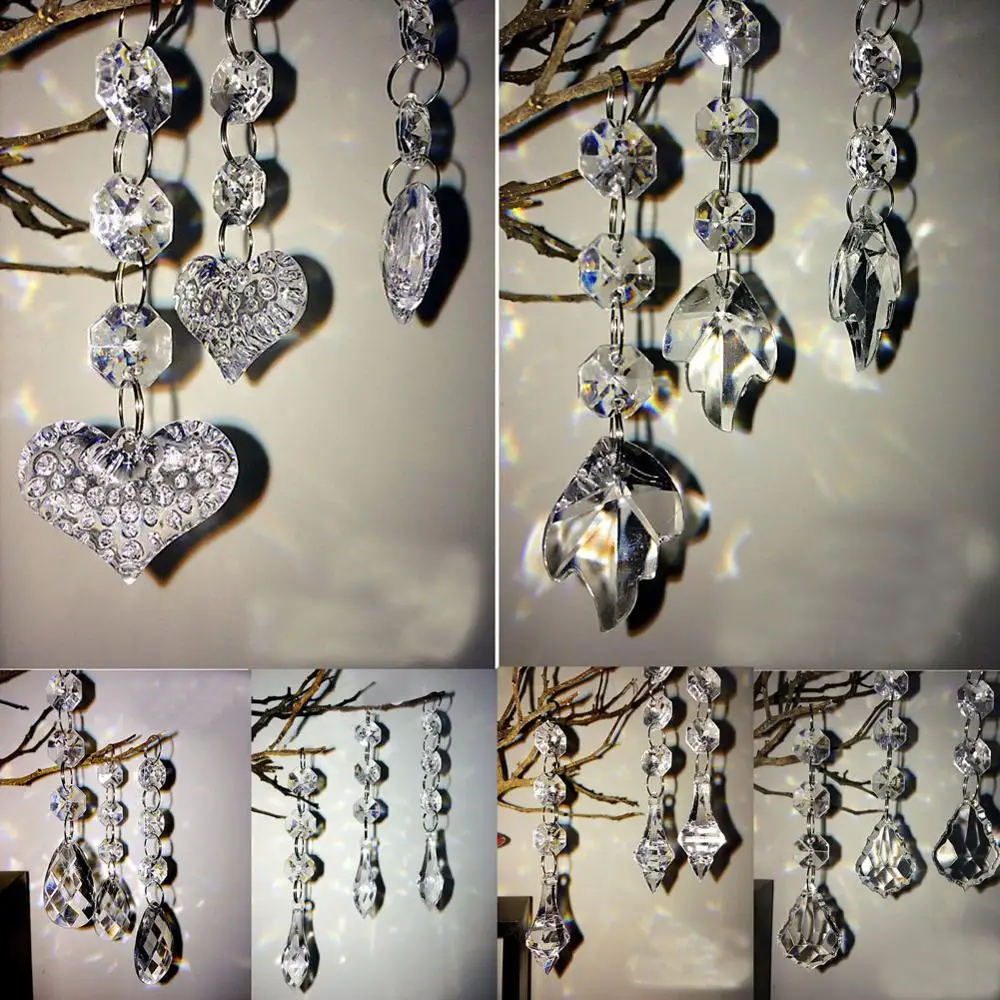 Hot 30PCS Acrylic Crystal Beads Garland Chandelier Hanging Wedding Party Celebration Decor
Hot 30PCS Acrylic Crystal Beads Garland Chandelier Hanging Wedding Party Celebration Decor