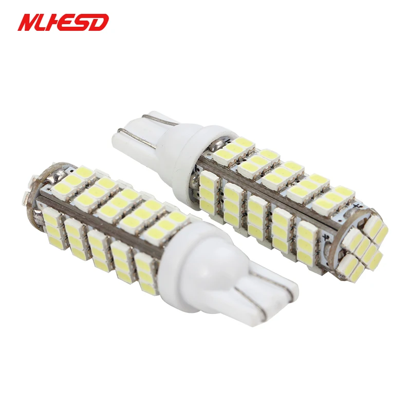 

2Pcs T10 W5W 68 LED 194 501 1206 SMD Car Styling Interior Lights Clearance Lamp Marker Lamps Auto Bulbs DC 12V