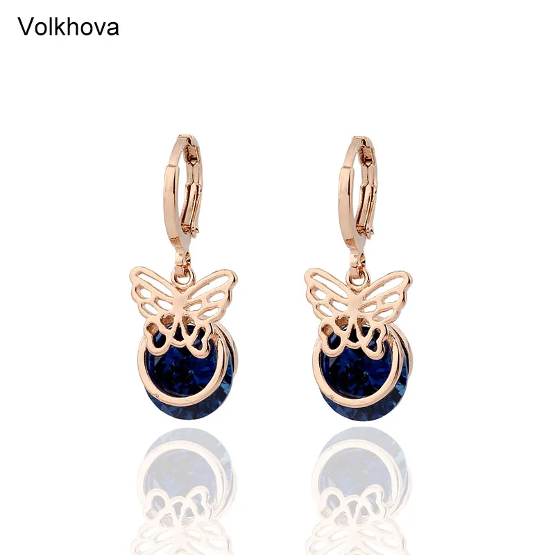 Volkhova Jewelry 6 Colors Fashion CZ Earrings For Women Round Bow Shape Luxury Party Dress Dangle Earrings Gift
Volkhova Jewelry 6 Colors Fashion CZ Earrings For Women Round Bow Shape Luxury Party Dress Dangle Earrings Gift