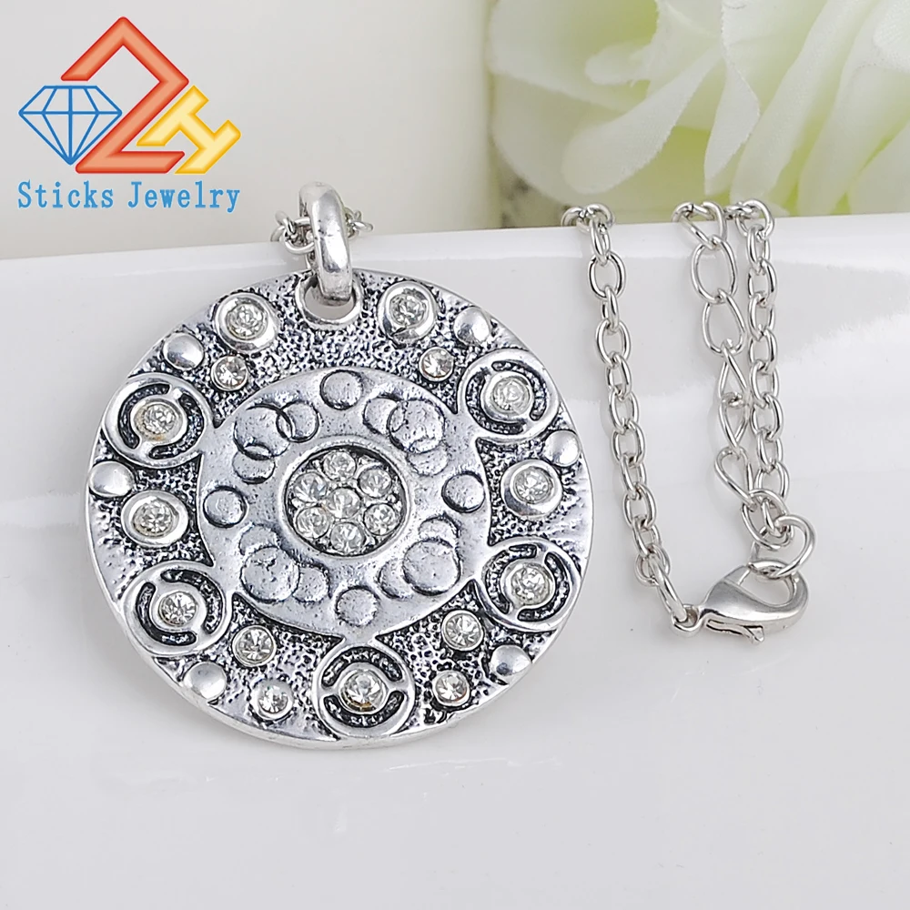 Retro Style Steel Statement Necklace Environmentally Friendly Materials Round Pendant Alloy Point Free Shipping
Retro Style Steel Statement Necklace Environmentally Friendly Materials Round Pendant Alloy Point Free Shipping