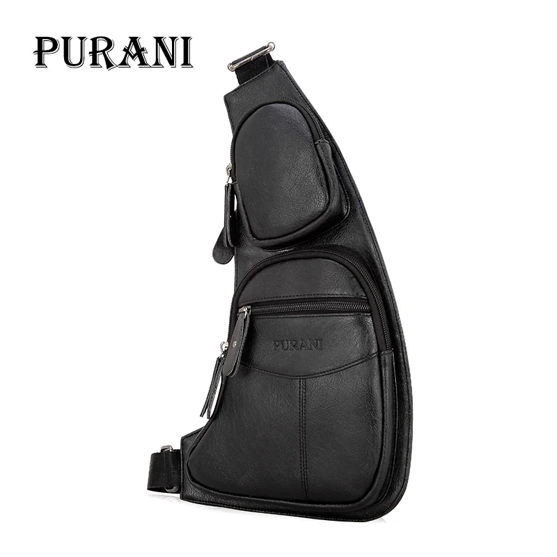PURANI Men's Messenger Bag Men Leather Chest Bags Men Satchels Bag Chest Waist Pack Crossbody Bags for Men Sling Black Handbag
PURANI Men's Messenger Bag Men Leather Chest Bags Men Satchels Bag Chest Waist Pack Crossbody Bags for Men Sling Black Handbag