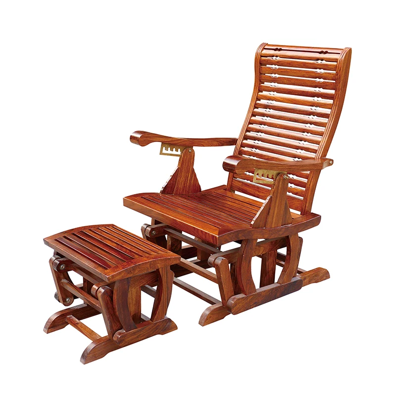Фото 2 шт./компл. старинное твердое деревянное кресло качалка - купить