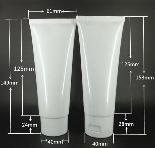 100ml white Empty soft tube with flip cap wash butter handcream tube Storage Travel Cosmetic Hand Cream Lotion Containers Bottle
100ml white Empty soft tube with flip cap wash butter handcream tube Storage Travel Cosmetic Hand Cream Lotion Containers Bottle