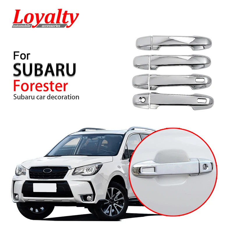 Loyalty for Subaru Forester 2019 External Door Handle Cover Trim Decoration ABS Chrome Silver Car Accessories
Loyalty for Subaru Forester 2019 External Door Handle Cover Trim Decoration ABS Chrome Silver Car Accessories