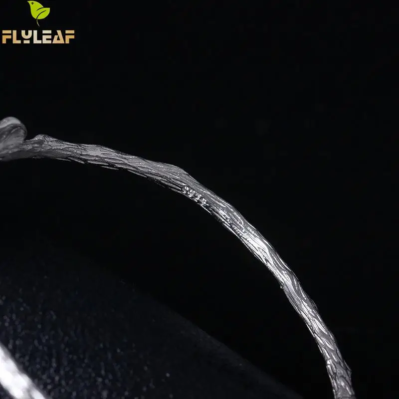 925 Sterling Silver Lotus Flowers Open Bangles Women original handmade Vintage lady fine Jewelry flyleaf
925 Sterling Silver Lotus Flowers Open Bangles Women original handmade Vintage lady fine Jewelry flyleaf