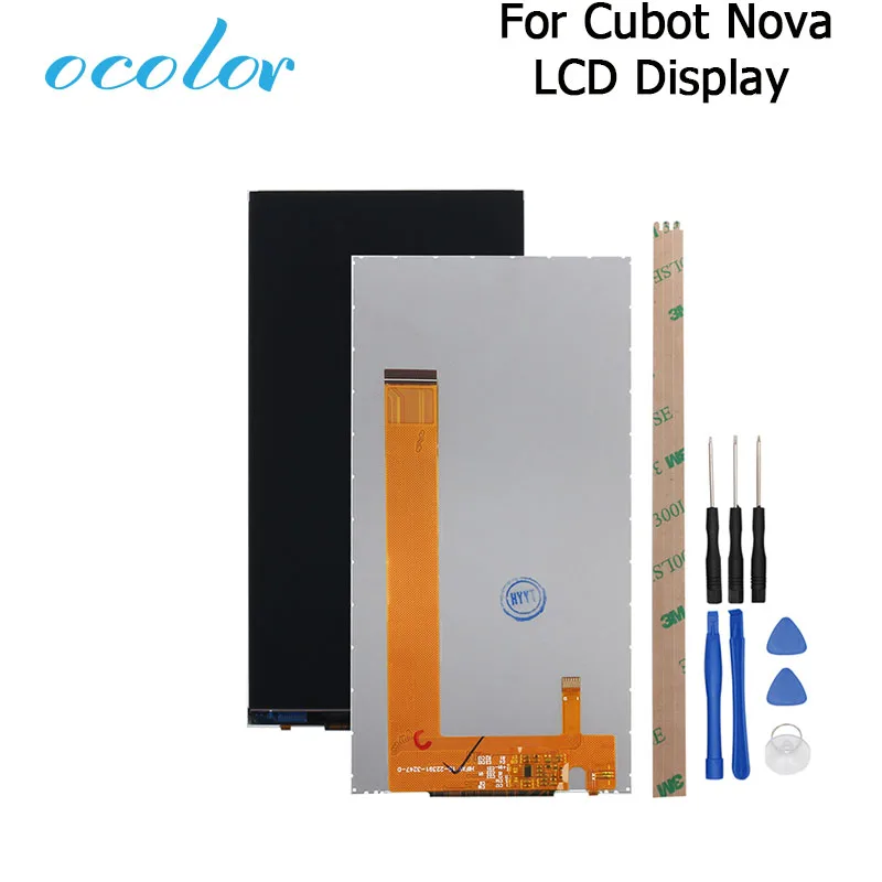 Ocolor для Cubot Nova ЖК экран Идеальный Ремонт Запчасти мобильный телефон цифровые