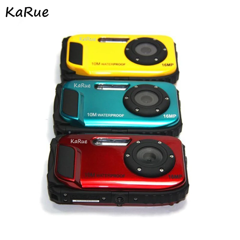 KaRue K188 Quasi professional IP68 10 meters waterproof diving digital camera 16 million pixel 2.7 inch screen 8 X digital zoom
KaRue K188 Quasi professional IP68 10 meters waterproof diving digital camera 16 million pixel 2.7 inch screen 8 X digital zoom