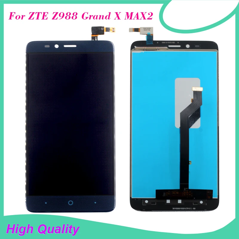 New 6 inch For ZTE Z988 Grand X MAX 2 LTE LCD Display Panel Touch Screen Digitizer Glass Assembly
New 6 inch For ZTE Z988 Grand X MAX 2 LTE LCD Display Panel Touch Screen Digitizer Glass Assembly