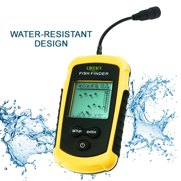 FF-1108-1 Portable LUCKY Fish Finder Digital Sonar Transducer 100M TN/Anti-UV LCD Display
FF-1108-1 Portable LUCKY Fish Finder Digital Sonar Transducer 100M TN/Anti-UV LCD Display