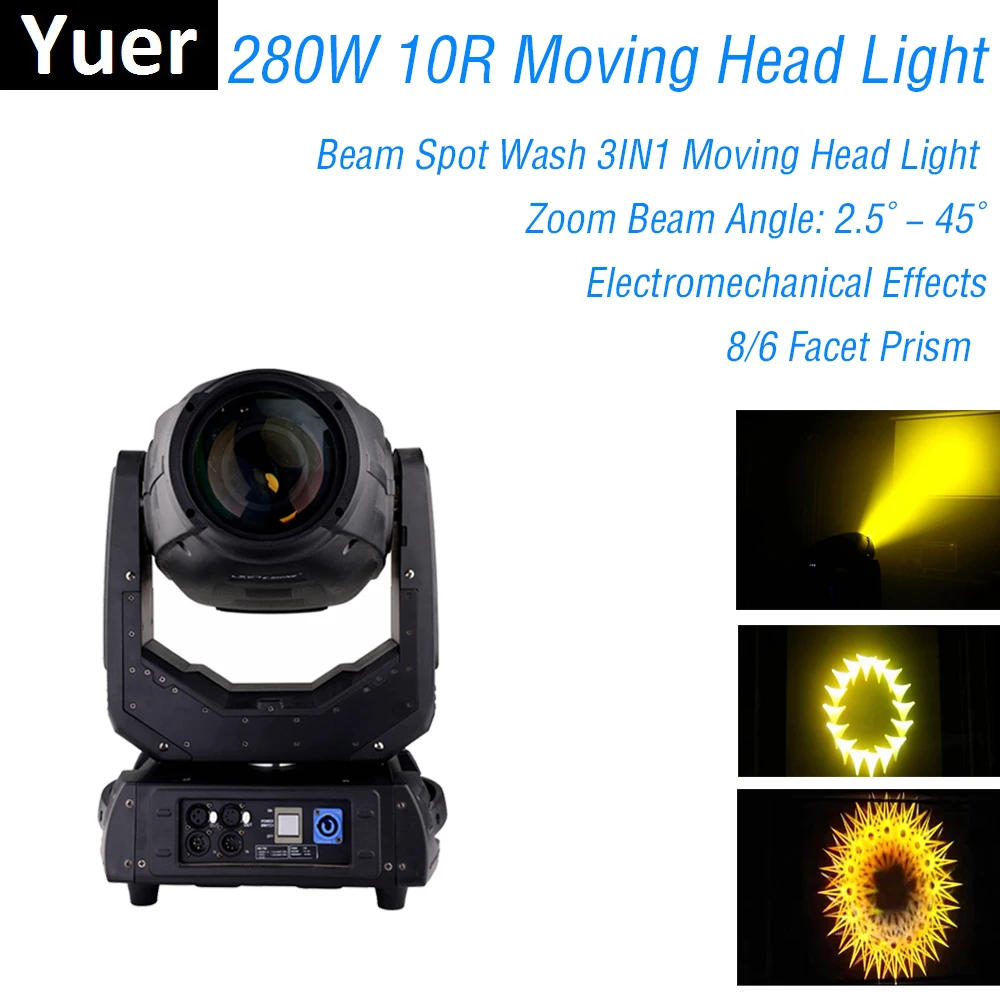 280W 10R Lyre Beam Spot Wash 3IN1 Moving Head Light Beam 280W Beam 10R Stage Light Professional DMX Moving Head For Christmas Dj
280W 10R Lyre Beam Spot Wash 3IN1 Moving Head Light Beam 280W Beam 10R Stage Light Professional DMX Moving Head For Christmas Dj