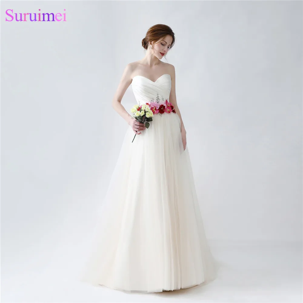 Ivory Tulle With Handmade Flowers Prom Dresses Sweetheart Beaded Long Prom Gown Girls Prom Dress
Ivory Tulle With Handmade Flowers Prom Dresses Sweetheart Beaded Long Prom Gown Girls Prom Dress