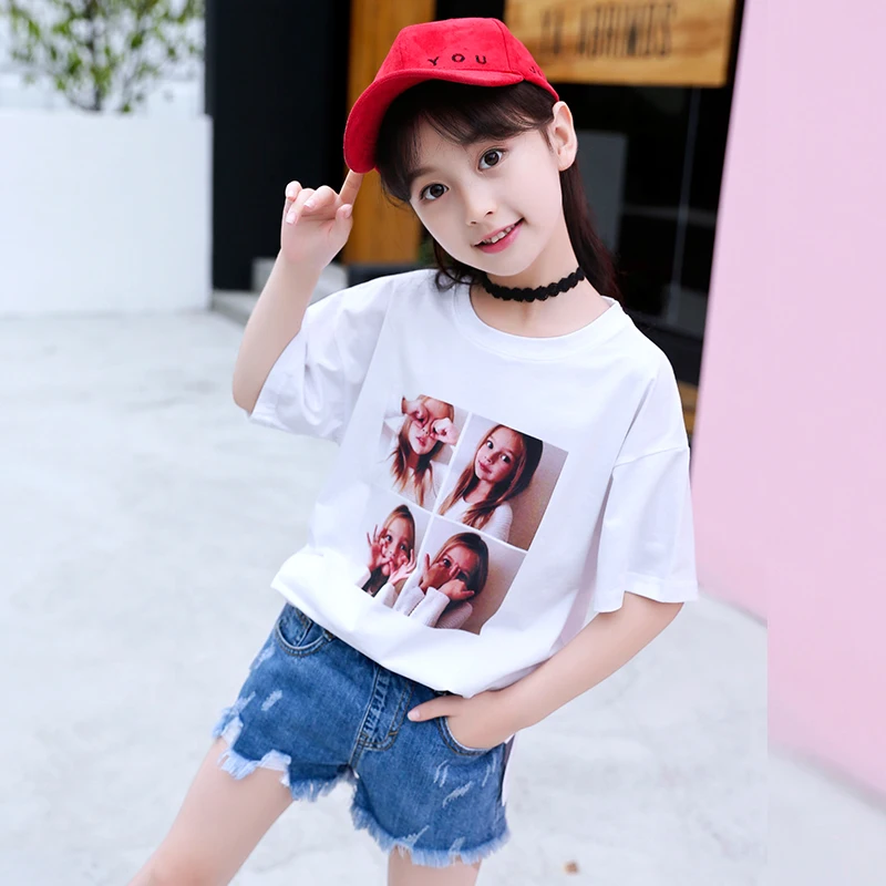 JMFFY T-Shirts For Girls T Shirt Girl 2019 Summer Kids T Shirt For Girls Teenage Children Shirts O-Neck Clothing Short Sleeve
JMFFY T-Shirts For Girls T Shirt Girl 2019 Summer Kids T Shirt For Girls Teenage Children Shirts O-Neck Clothing Short Sleeve