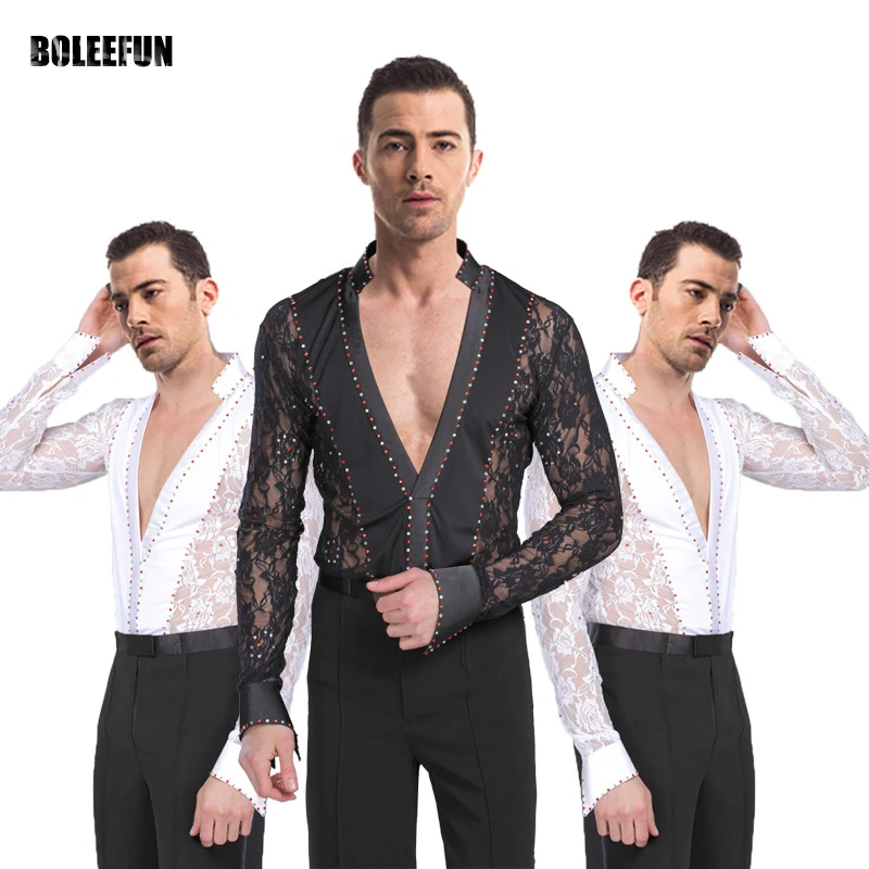 Adult Men's Latin Dance Wear Set Female Latin Bodysuit Modern Dance Costumes Top & Latin Pant/Trousers
Adult Men's Latin Dance Wear Set Female Latin Bodysuit Modern Dance Costumes Top & Latin Pant/Trousers