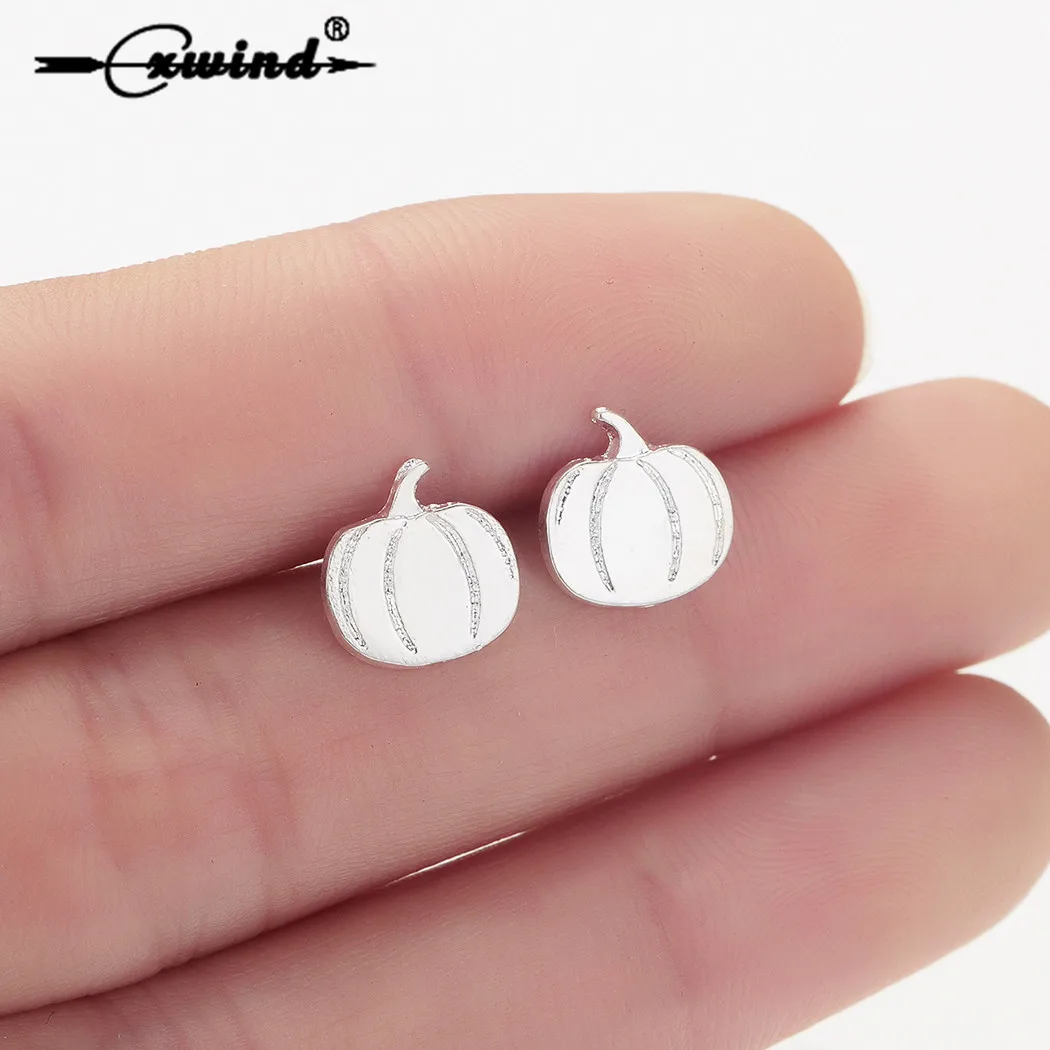Cxwind Punk Pumpkin Stud Earrings for Women Lady Female Kid Handmade Statement Fashion Woman Earring 2019 Halloween Jewelry
Cxwind Punk Pumpkin Stud Earrings for Women Lady Female Kid Handmade Statement Fashion Woman Earring 2019 Halloween Jewelry