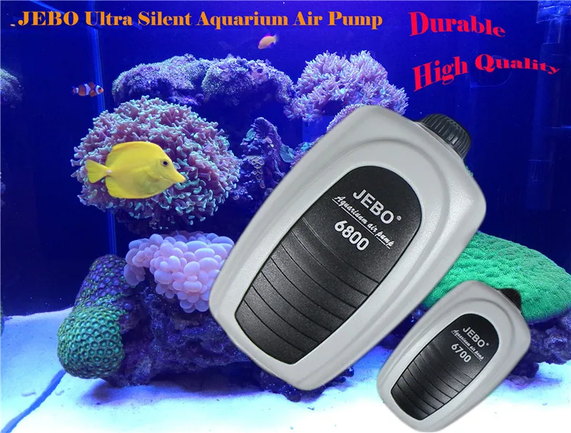 JEBO Ultra Silent Aquarium Air Pump Air Compressor Oxygen Airpump Single & Double Outlet Adjustable Air Volume Fish Durable
JEBO Ultra Silent Aquarium Air Pump Air Compressor Oxygen Airpump Single & Double Outlet Adjustable Air Volume Fish Durable