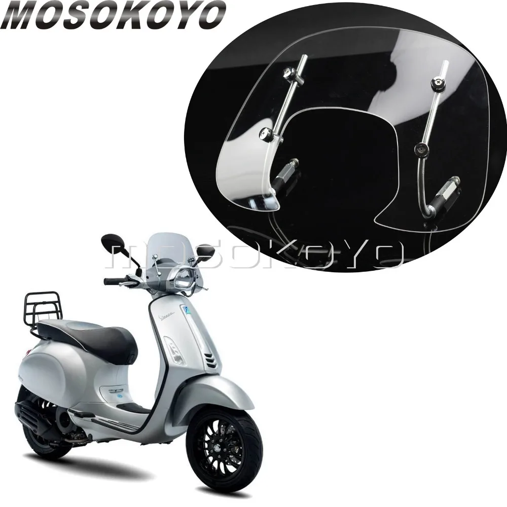 Bolt On Clear Scooter Motorcycle Accessories Windshield Flyscreen for Sprint 150 150cc Windscreen Wind Deflector w/ Fitting Kit
Bolt On Clear Scooter Motorcycle Accessories Windshield Flyscreen for Sprint 150 150cc Windscreen Wind Deflector w/ Fitting Kit