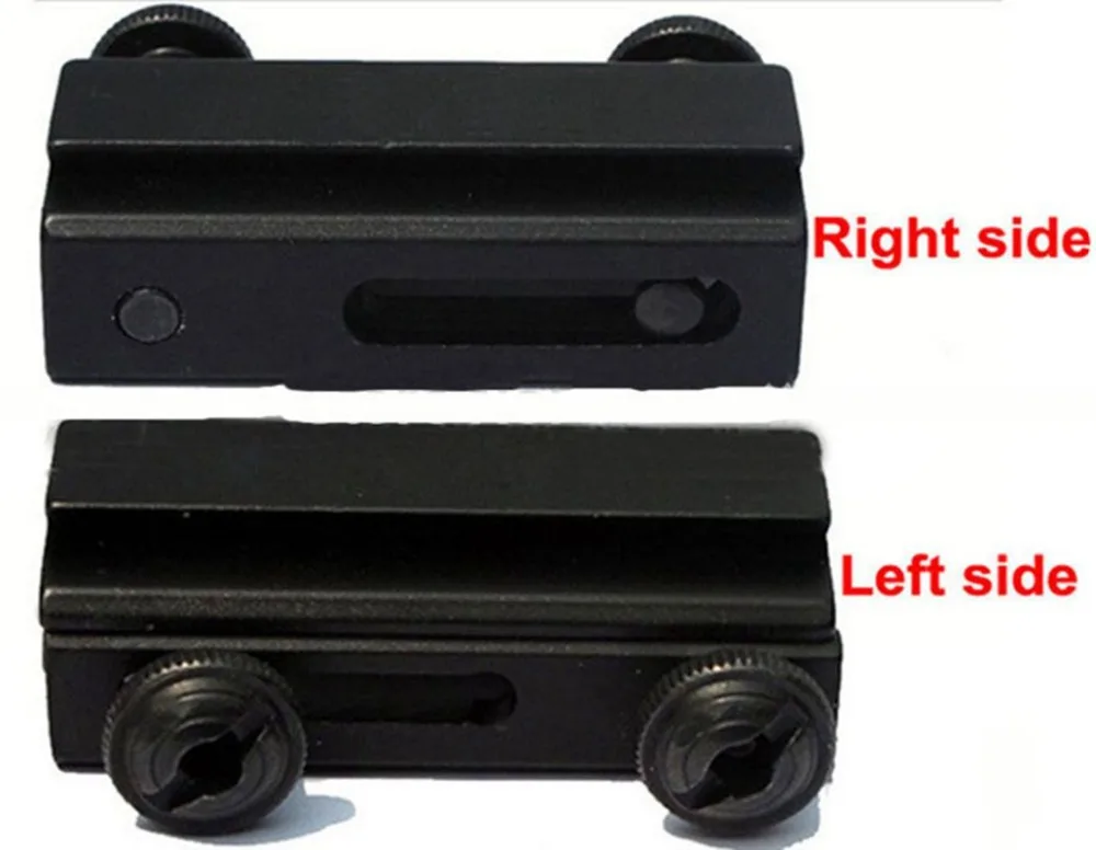 20mm Dovetail to 11mm Rifle Scope Mount Weaver Picatinny Rail Base See Through Adapter
20mm Dovetail to 11mm Rifle Scope Mount Weaver Picatinny Rail Base See Through Adapter