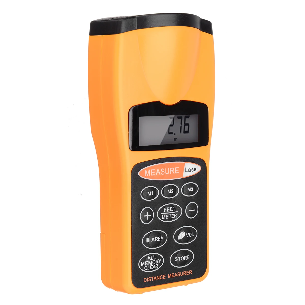 Handheld Laser Rangefinder Distance Meter Electronic Laser Digital Tape Range Finder Measuring Tape
Handheld Laser Rangefinder Distance Meter Electronic Laser Digital Tape Range Finder Measuring Tape