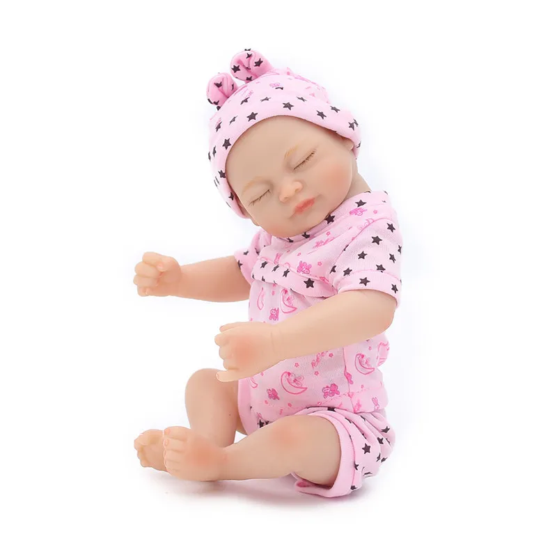 10 inch full Silicone body reborn sleeping baby dolls lifelike babies realistic doll gift for girls can wash
10 inch full Silicone body reborn sleeping baby dolls lifelike babies realistic doll gift for girls can wash