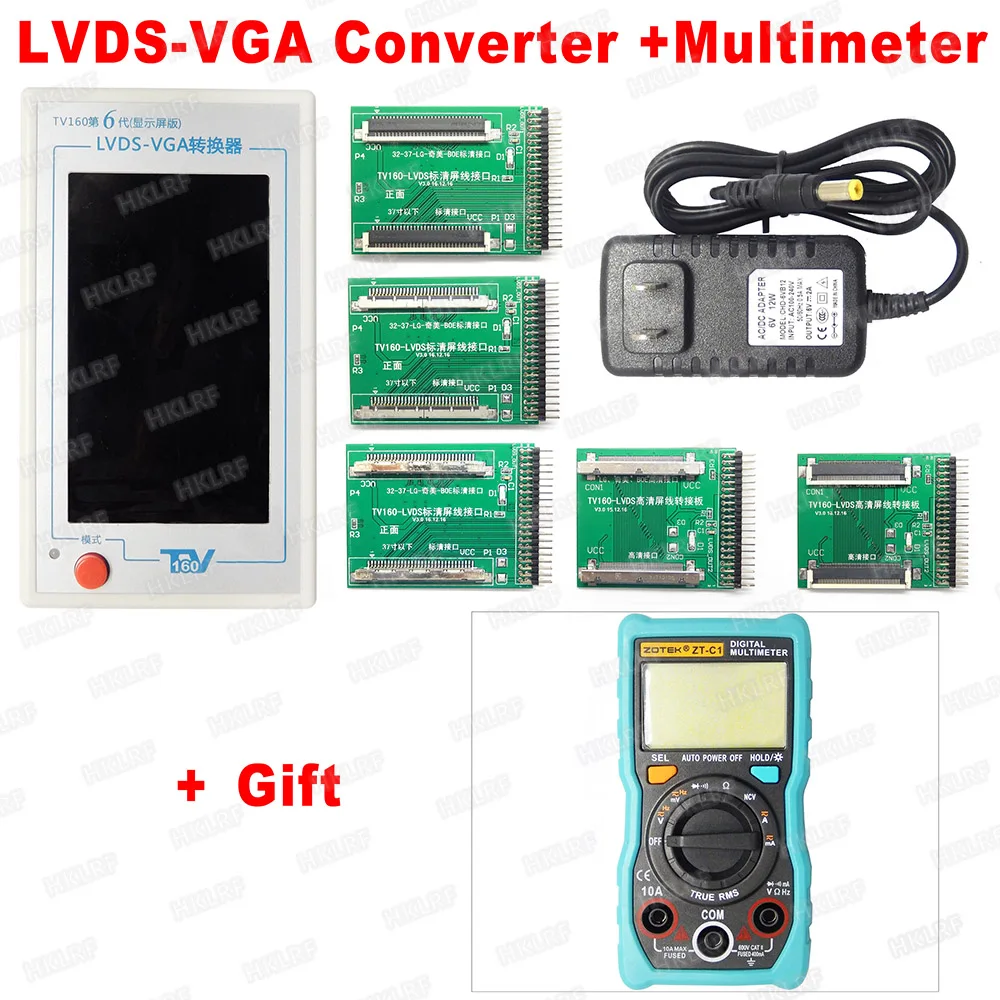 2022 новейший ТВ 160 поколение Full HD дисплей LVDS поворот VGA светодиодный/материнская плата LCD TV тестирование материнской платы er инструменты конв...
2022 новейший ТВ 160 поколение Full HD дисплей LVDS поворот VGA светодиодный/материнская плата LCD TV тестирование материнской платы er инструменты конв...