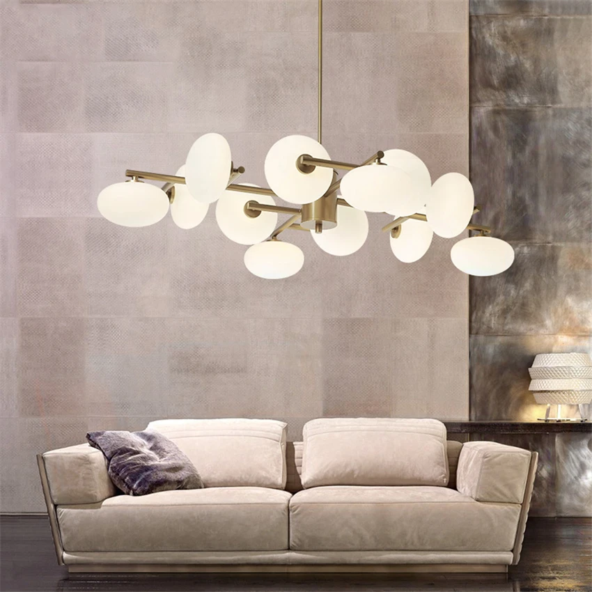 Modern 8/12 Heads Glass Magic Bean Led Chandeliers Living Room Restaurant Pendant Lamp Bedroom Light Fixtures Lighting Luminaire
Modern 8/12 Heads Glass Magic Bean Led Chandeliers Living Room Restaurant Pendant Lamp Bedroom Light Fixtures Lighting Luminaire