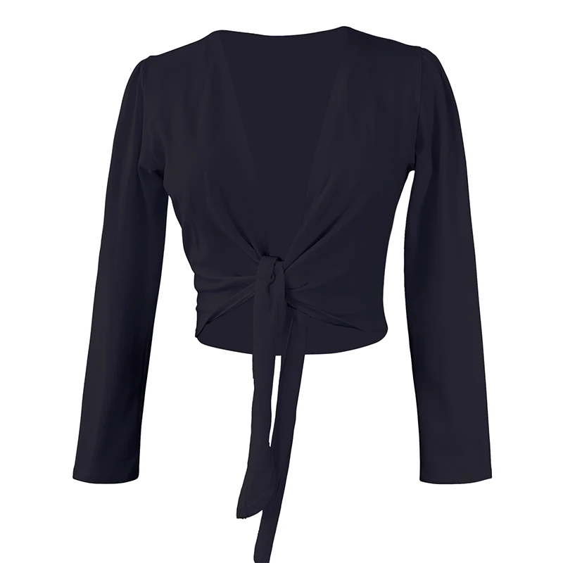 Women Yoga Long Sleeve Shirt Ballet Dance Tops Tie Up Ballet Practice Lesson Outwear Ladies Daily Casual Dance Wear
Women Yoga Long Sleeve Shirt Ballet Dance Tops Tie Up Ballet Practice Lesson Outwear Ladies Daily Casual Dance Wear